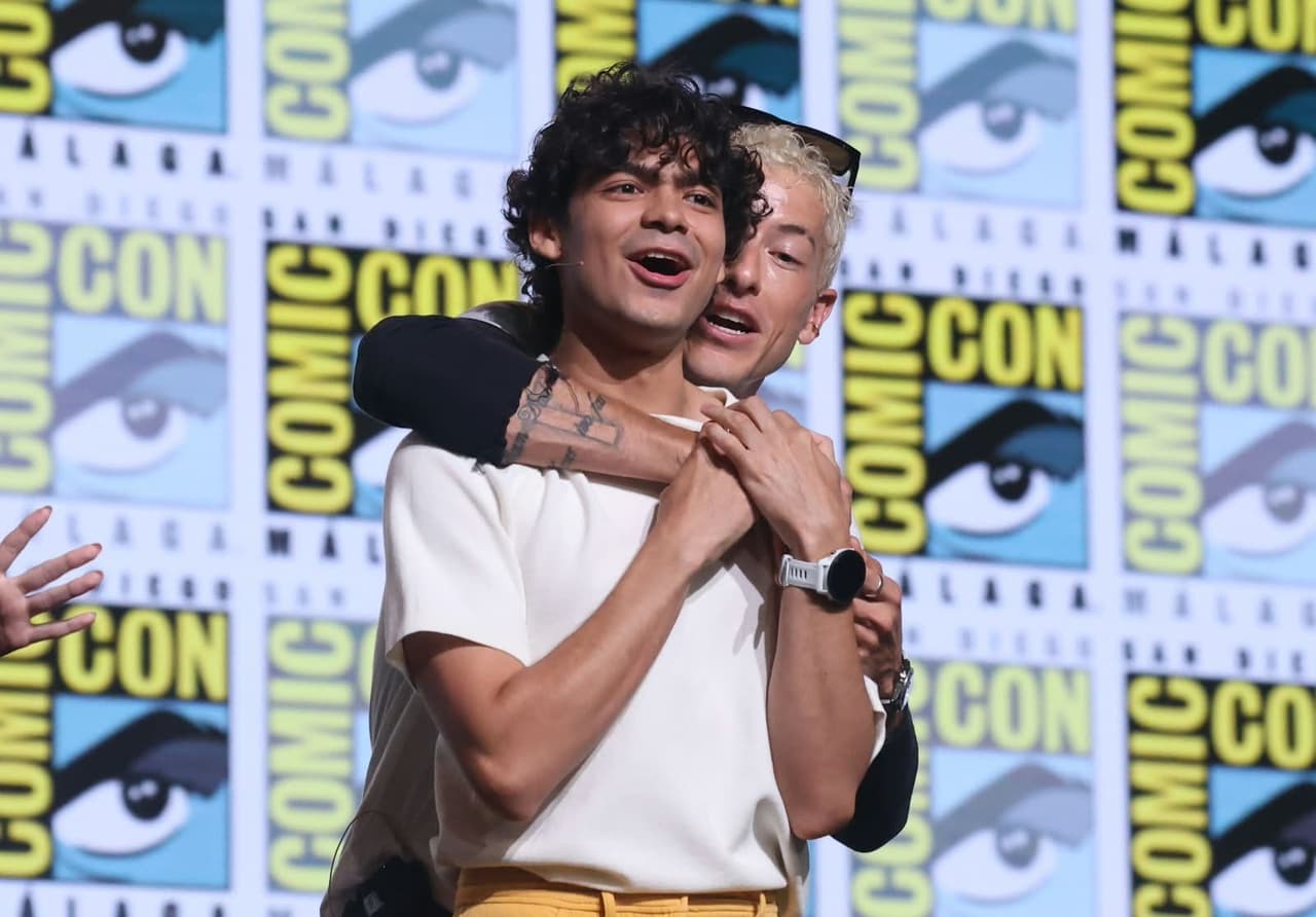 Iñaki Godoy y Taz Skylar, de One Piece, en San Diego Comic-Con Málaga.