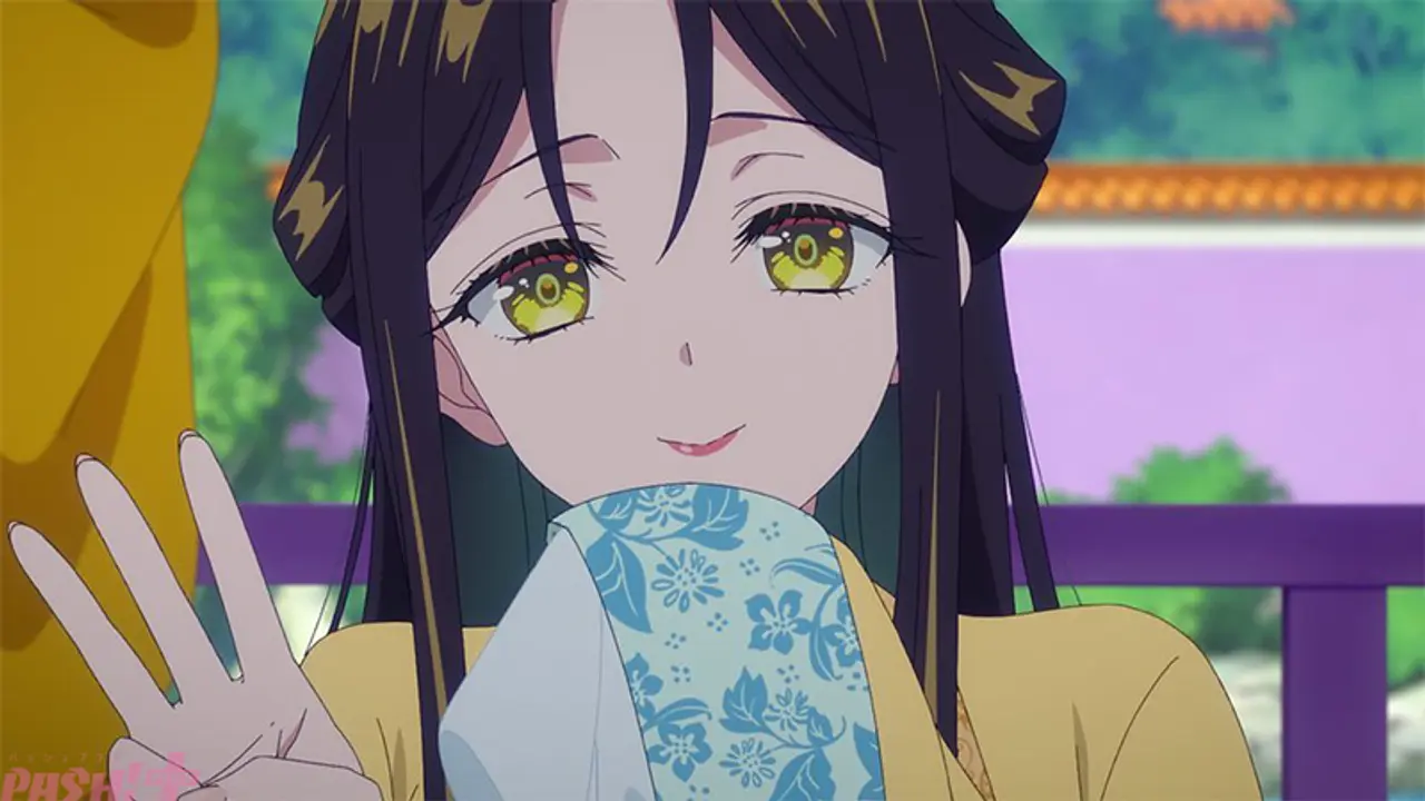 Reirin, sonriente, en una imagen promocional del nuevo arco.