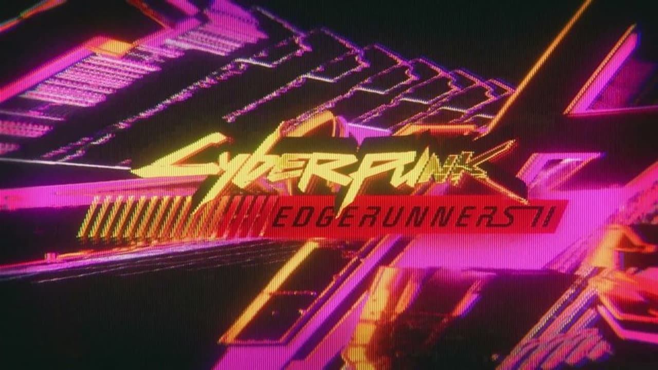 Diseño gráfico con el título 'Cyberpunk: Edgerunners 2'.