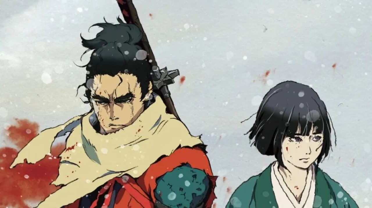 Dos personajes del anime de Sekiro, con la espada y la calma como protagonistas.