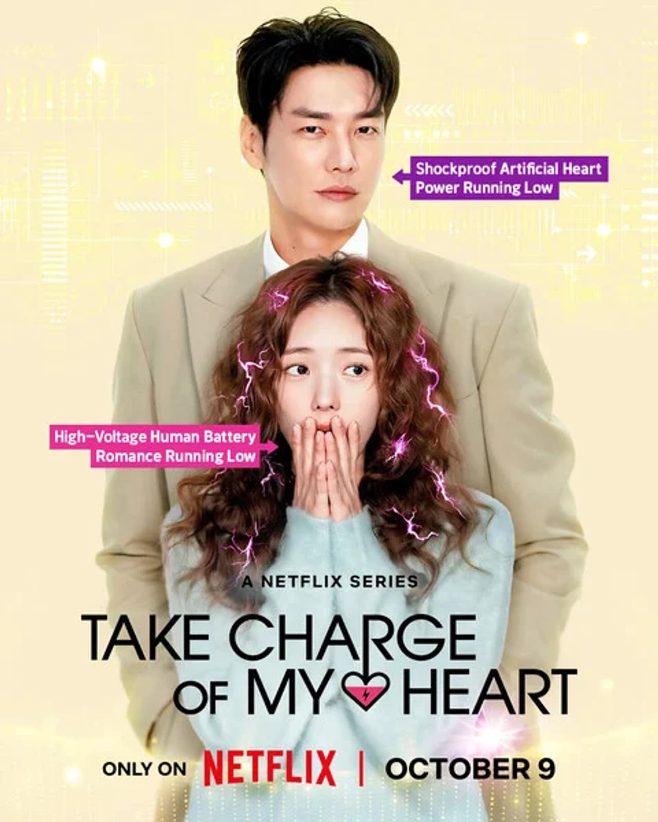 Imagen promocional de Take Charge of My Heart vía la cuenta de X/Twitter de Netflix Korea.