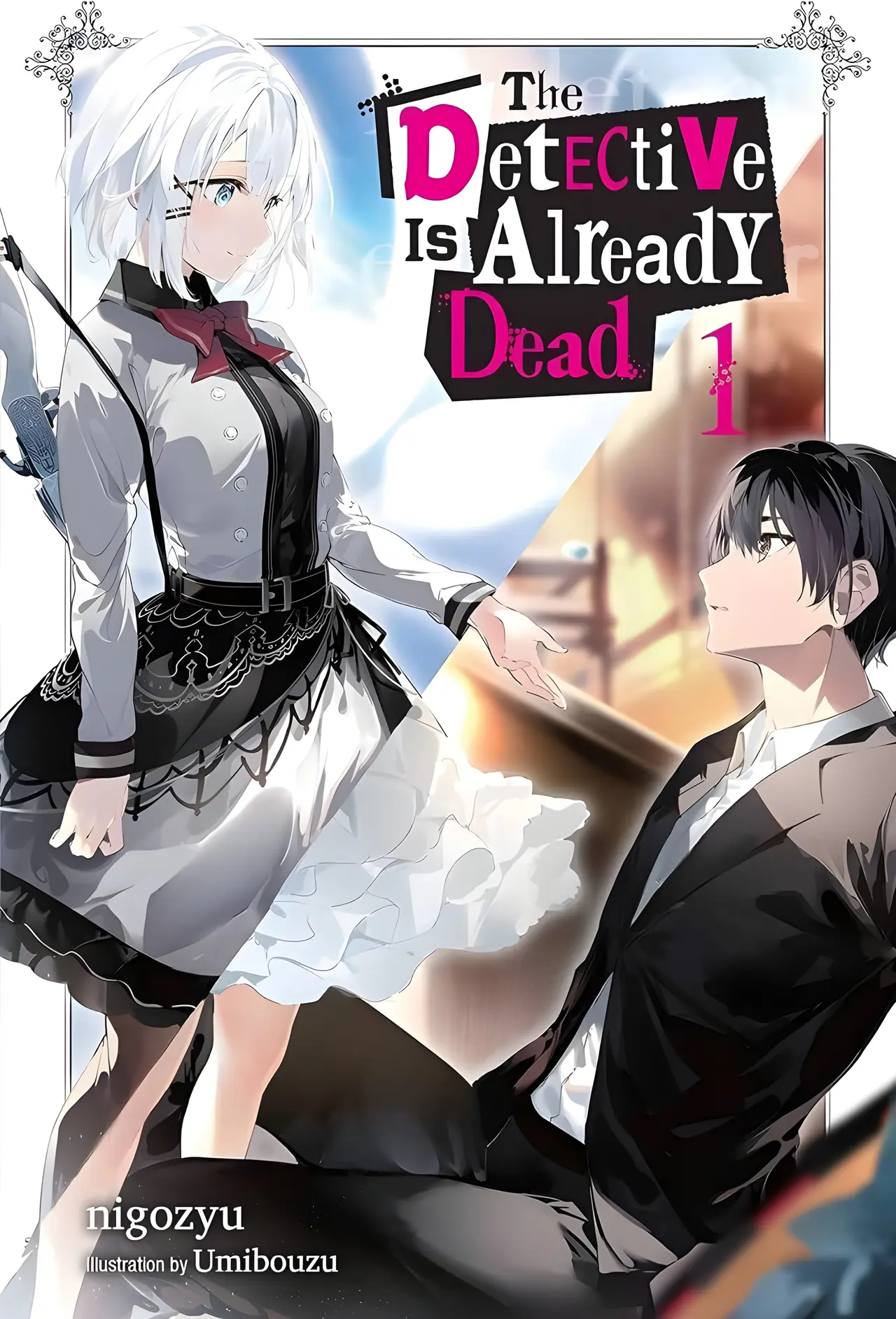 Portada de la novela ligera The Detective Is Already Dead.