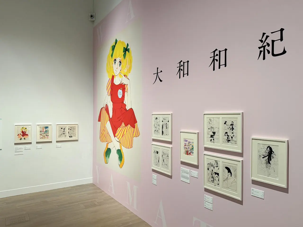 Sala de la exposición Shōjo Manga Infinity en el Museo Nacional de Arte de Tokio.