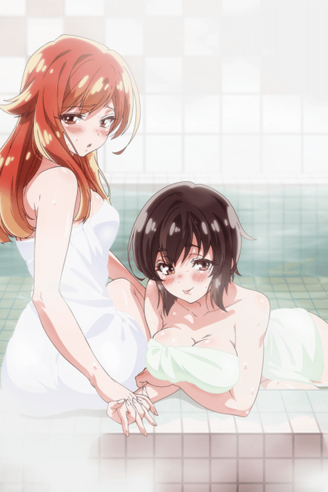 Backwasher! -Her and I, in the Women's Bath!?-