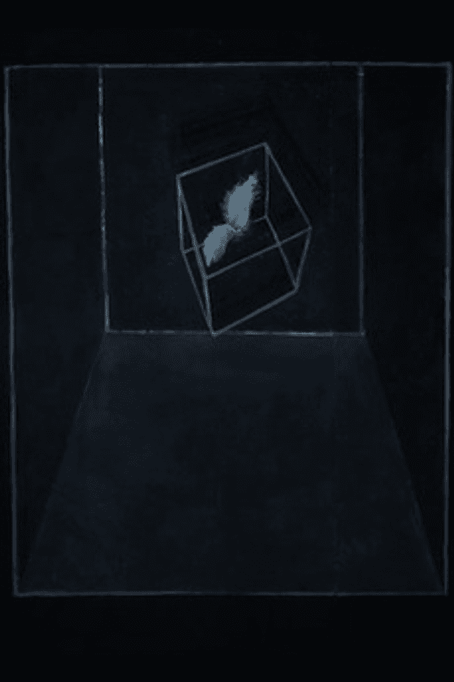 Angel inside a box