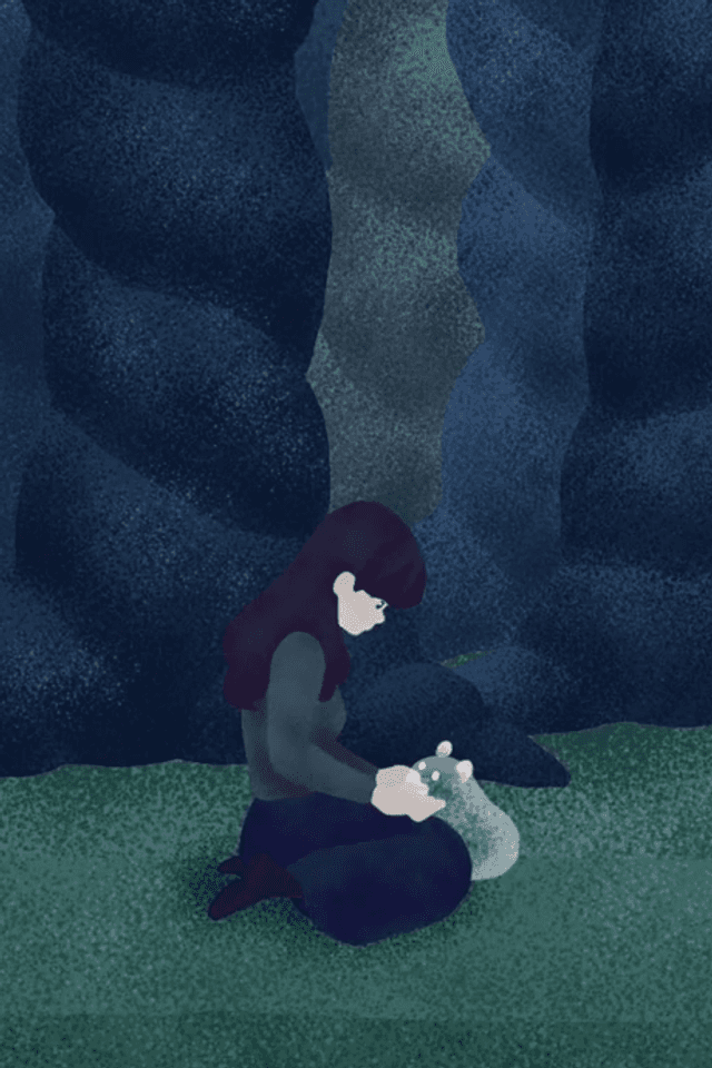 Forest ghost