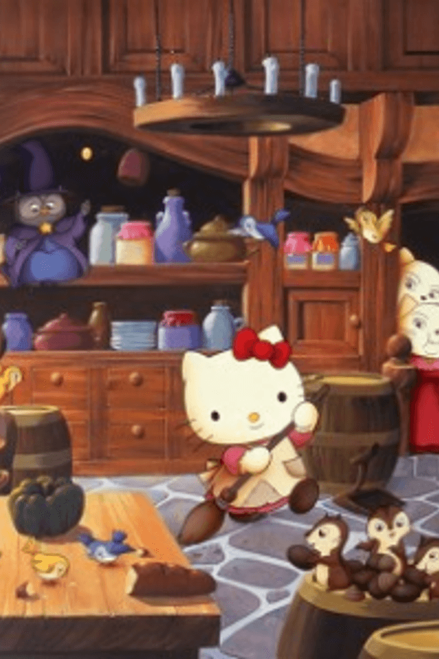 Hello Kitty in Cinderella