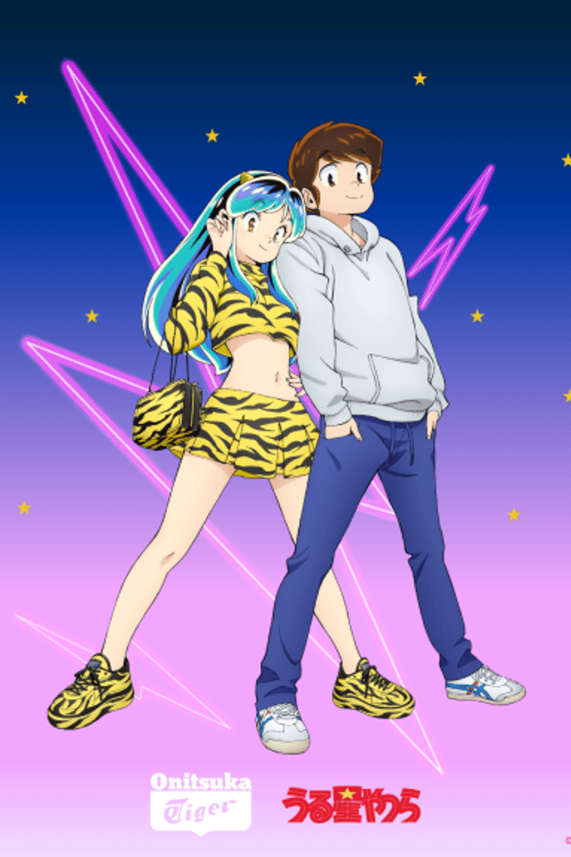 Onitsuka Tiger x Urusei Yatsura to Collaboration Anime
