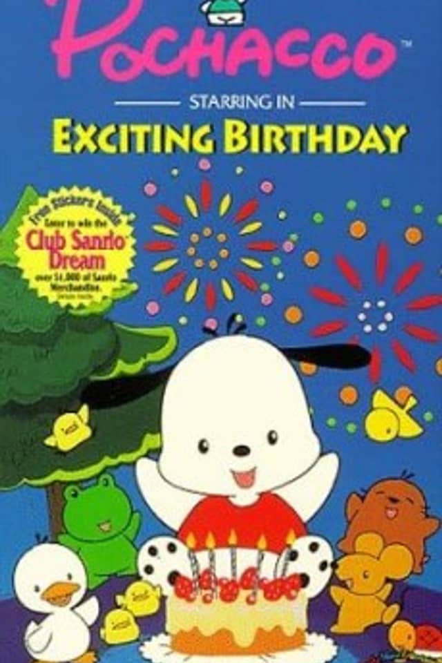 Pochacco in Exciting Birthday