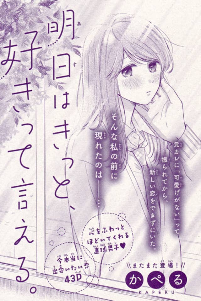 Ashita wa Kitto, Suki Tte Ieru.