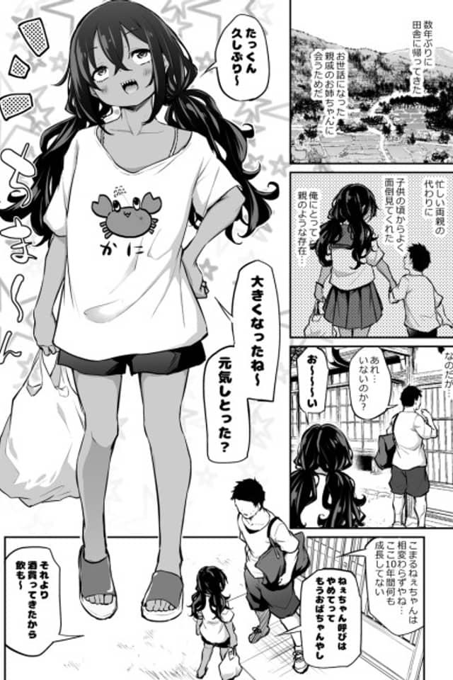 Sunenburi ni Saikai shita Shinseki no Onee-san ga Nani mo Seichou Shitenakatta Ken