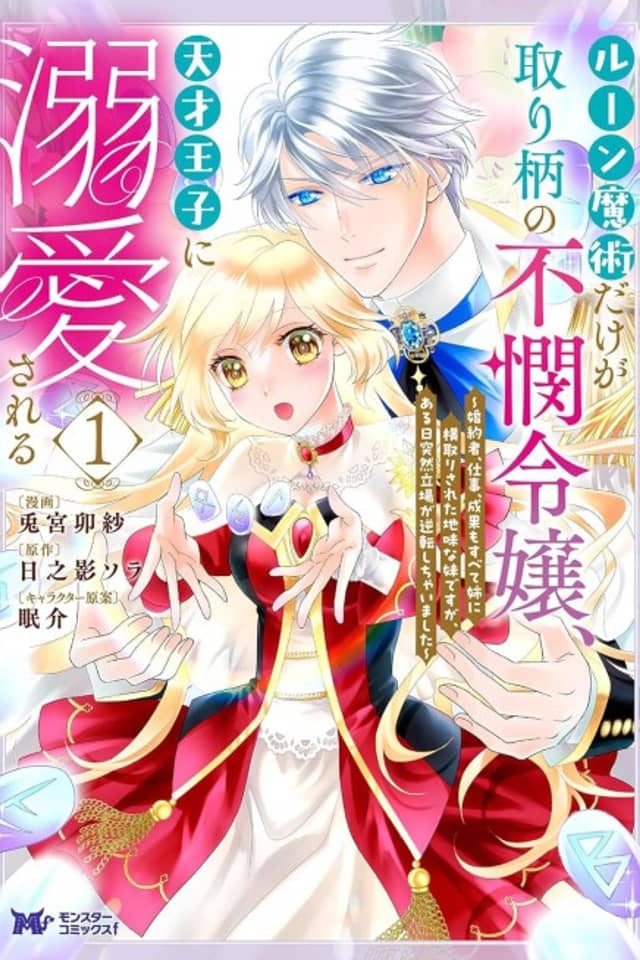Rune Majutsu Dake ga Torie no Fubin Reijou, Tensai Ouji ni Dekiai Sareru: Konyakusha, Shigoto, Seika mo Subete Ane ni Yokidori Sareta Jimi na Imouto Desu ga, Aru Hi Totsuzen Tachiba ga Gyakuten Shichimashita