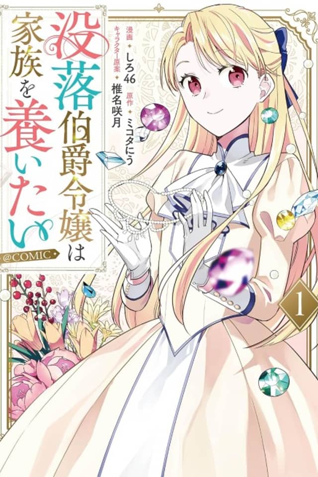Botsuraku Hakushaku Reijou wa Kazoku wo Yashinaitai @COMIC