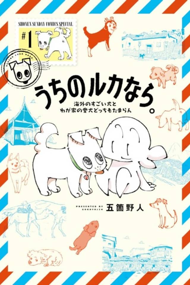 Uchi no Luca nara: Kaigai no Sugoi Inu to Wagaya no Aiken Docchi mo Tamaran
