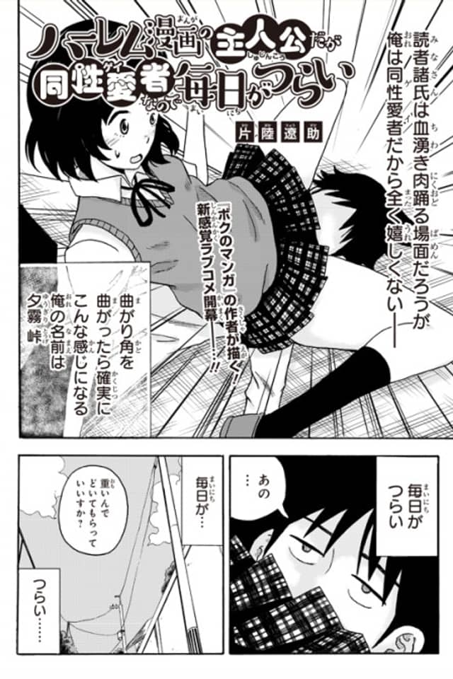 I'm the Main Character of a Harem Manga, but I'm Gay so Every Day Is Hell for Me