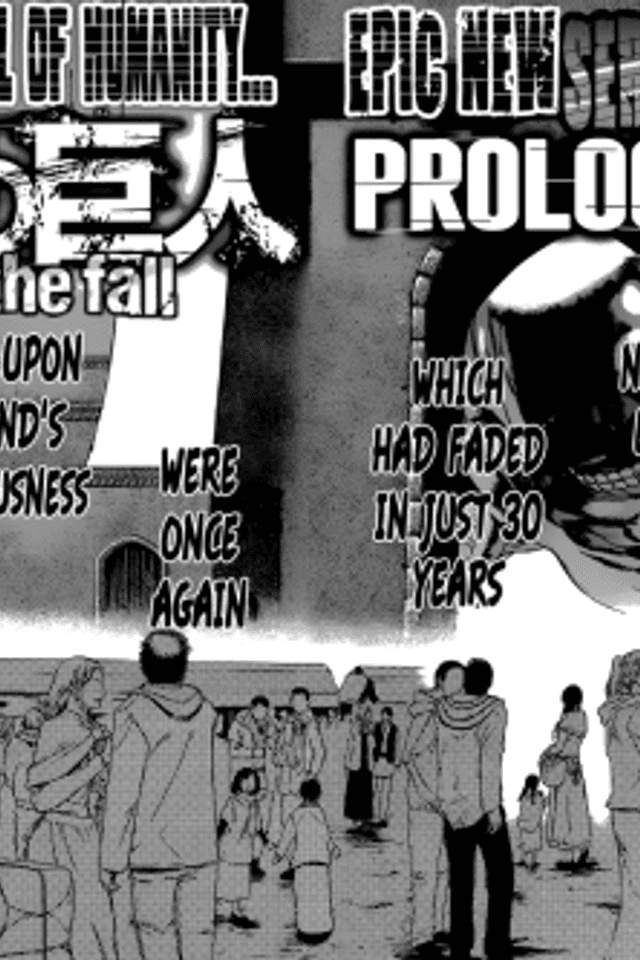 Shingeki no Kyojin: Before the Fall Prologue