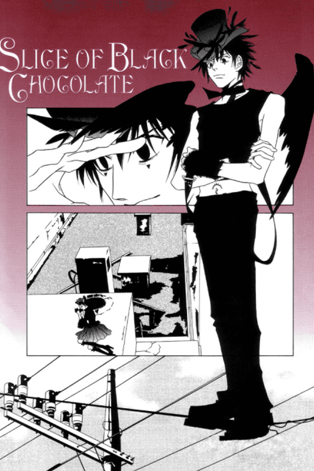 Slice of Black Chocolate