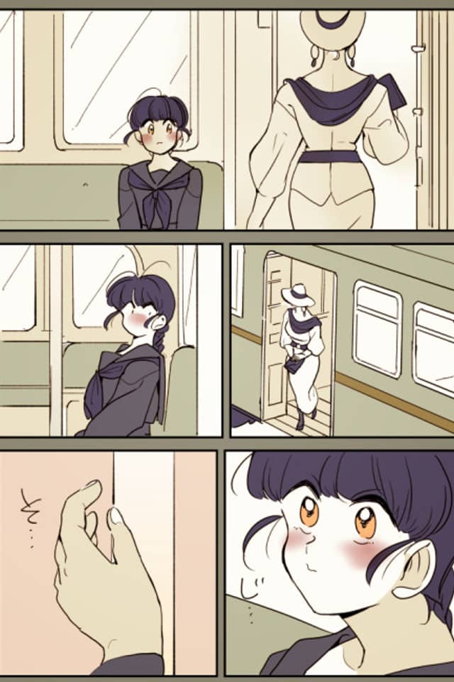 The Female Student and the Woman on the Same Bus