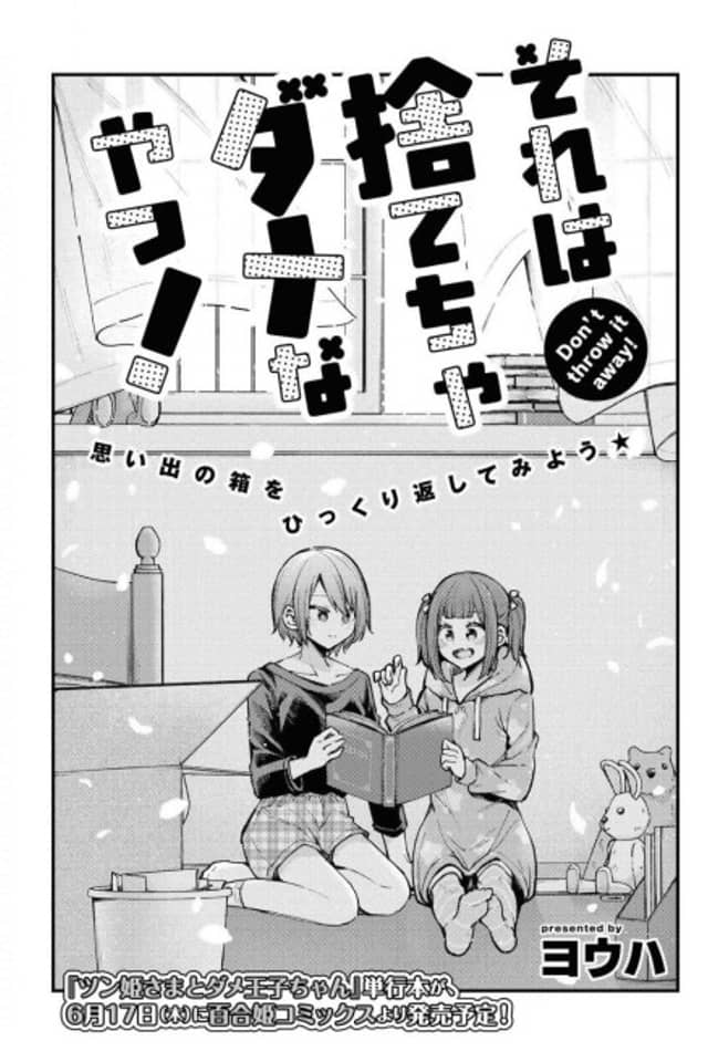 Sore wa Sutecha Dame na Yatsu!